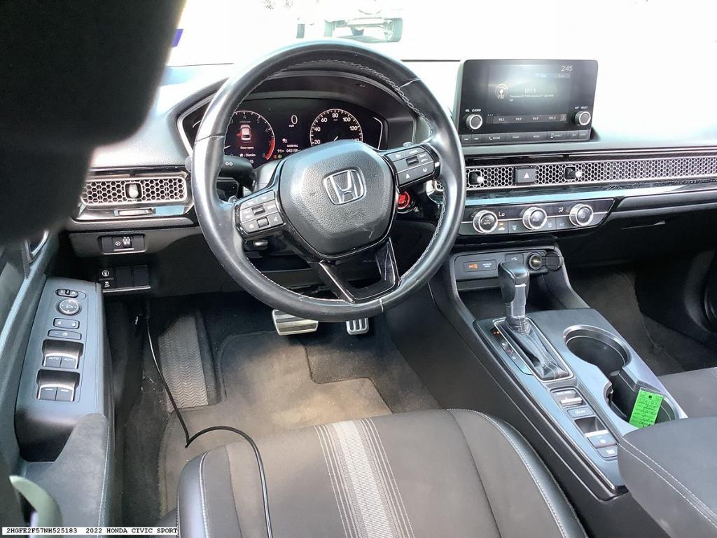 used 2022 Honda Civic car, priced at $23,812
