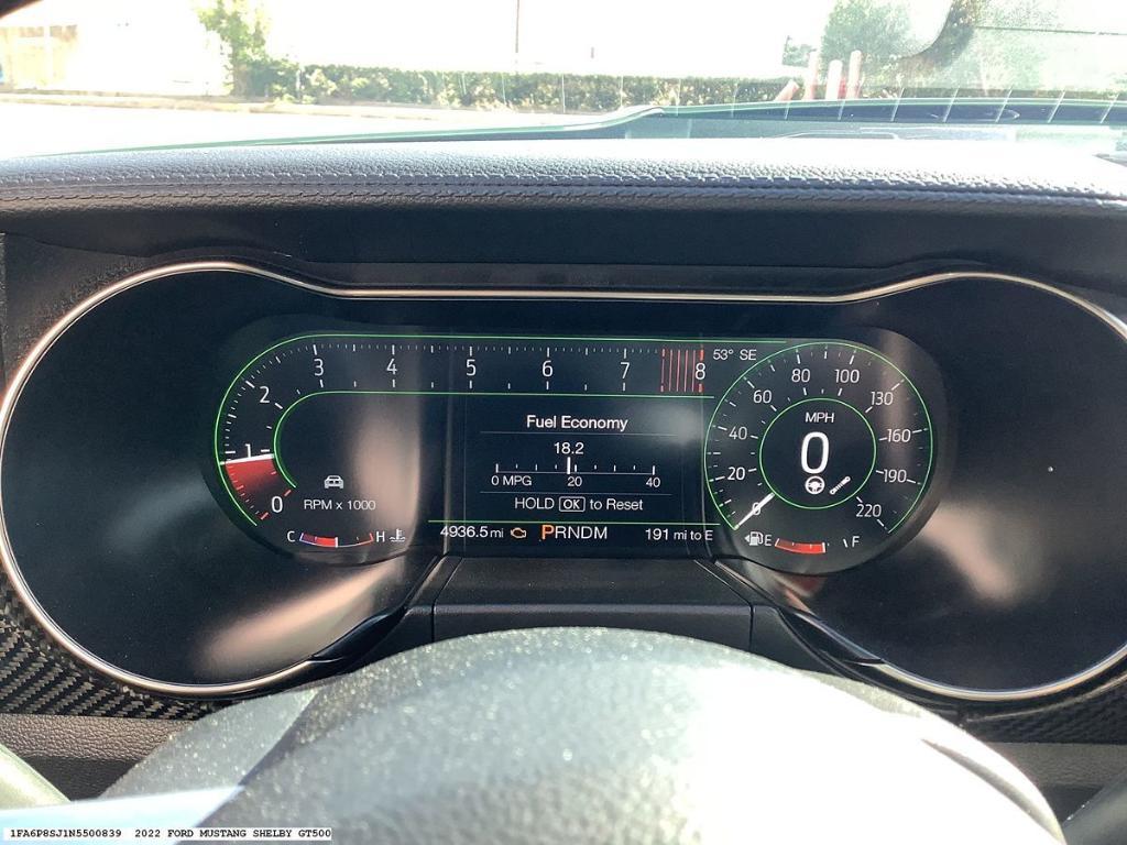 used 2022 Ford Shelby GT500 car, priced at $99,996