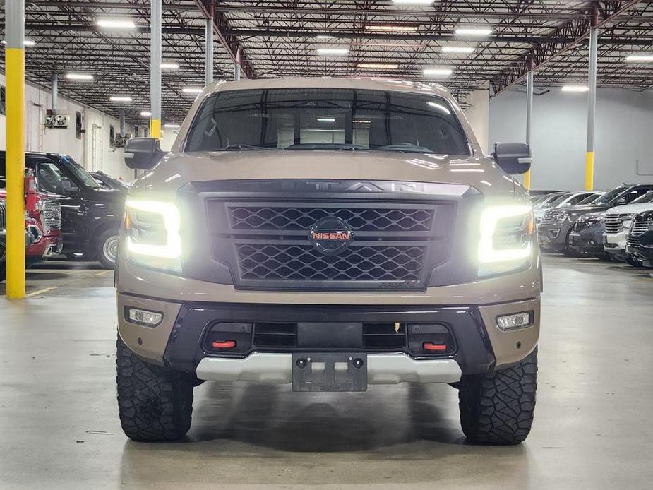 used 2021 Nissan Titan car, priced at $36,114