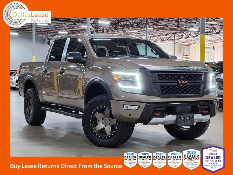 used 2021 Nissan Titan car, priced at $36,114