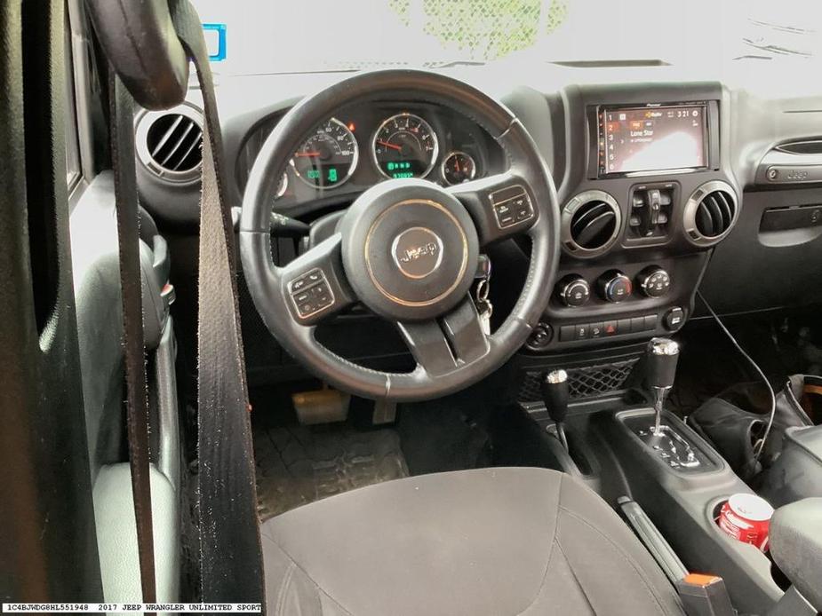 used 2017 Jeep Wrangler Unlimited car, priced at $24,935