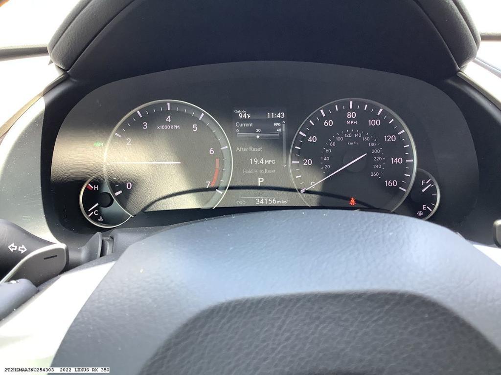 used 2022 Lexus RX 350 car, priced at $45,382