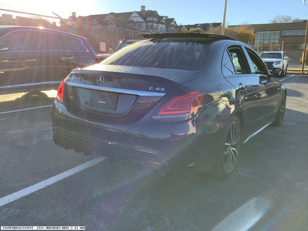 used 2020 Mercedes-Benz AMG C 43 car, priced at $39,200