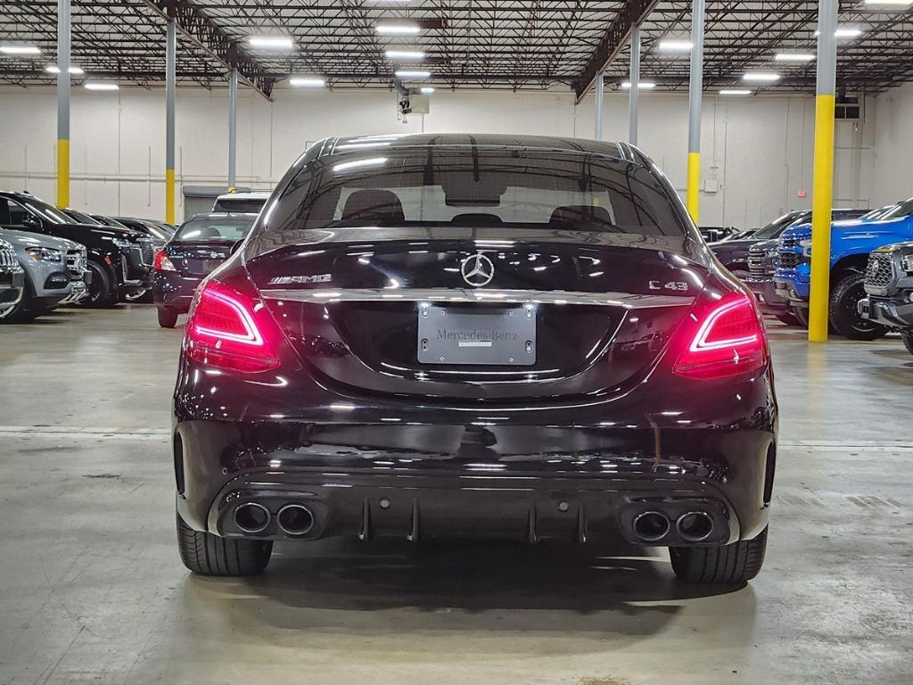 used 2020 Mercedes-Benz AMG C 43 car, priced at $39,275