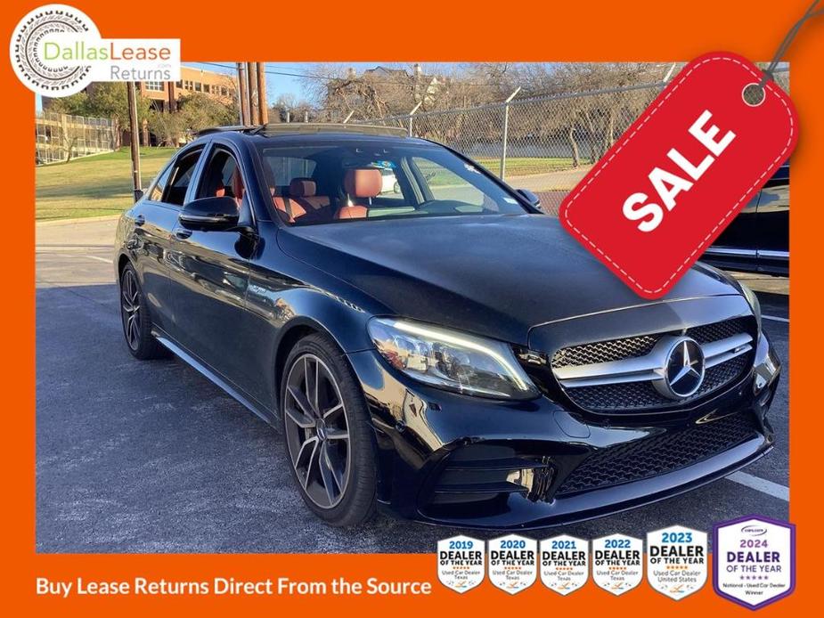 used 2020 Mercedes-Benz AMG C 43 car, priced at $39,200