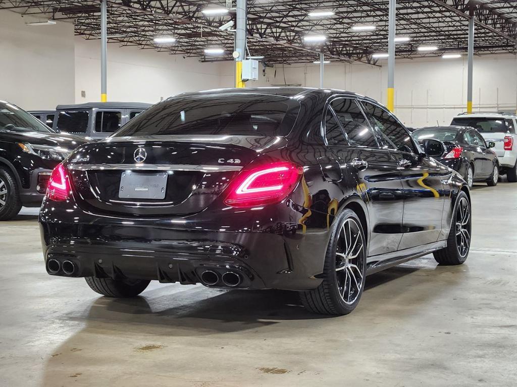 used 2020 Mercedes-Benz AMG C 43 car, priced at $39,275