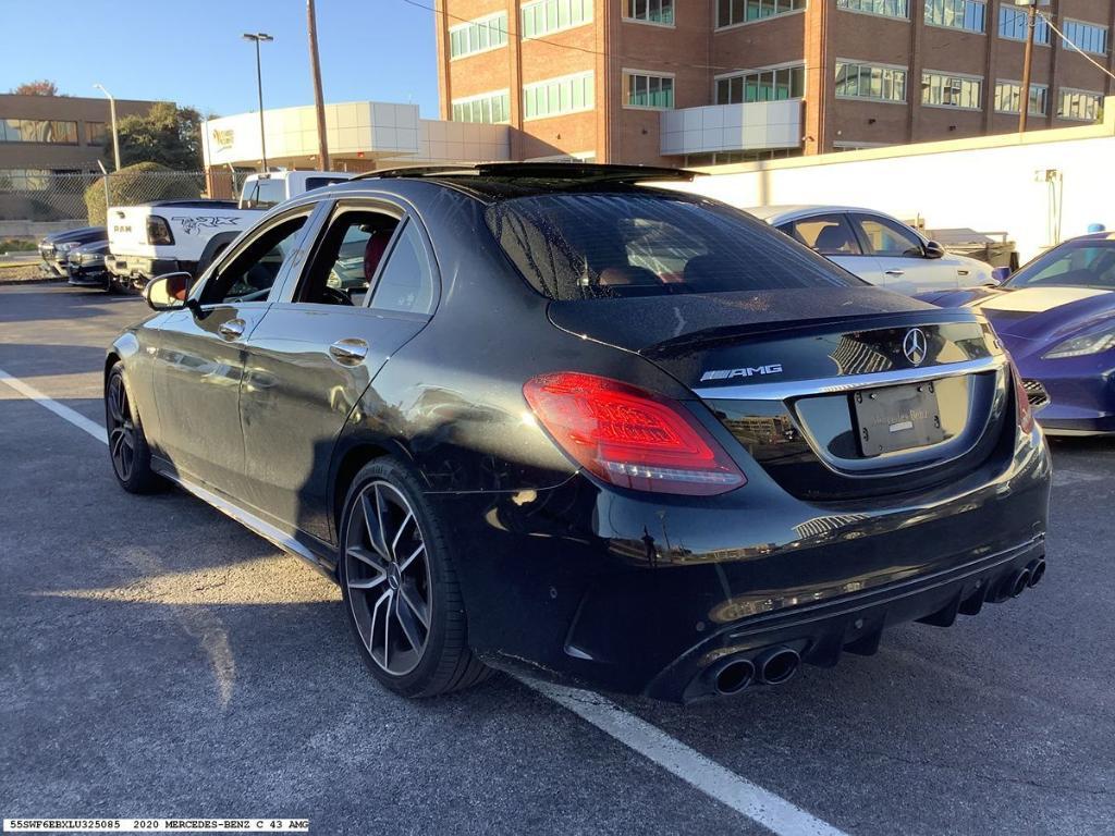 used 2020 Mercedes-Benz AMG C 43 car, priced at $39,200