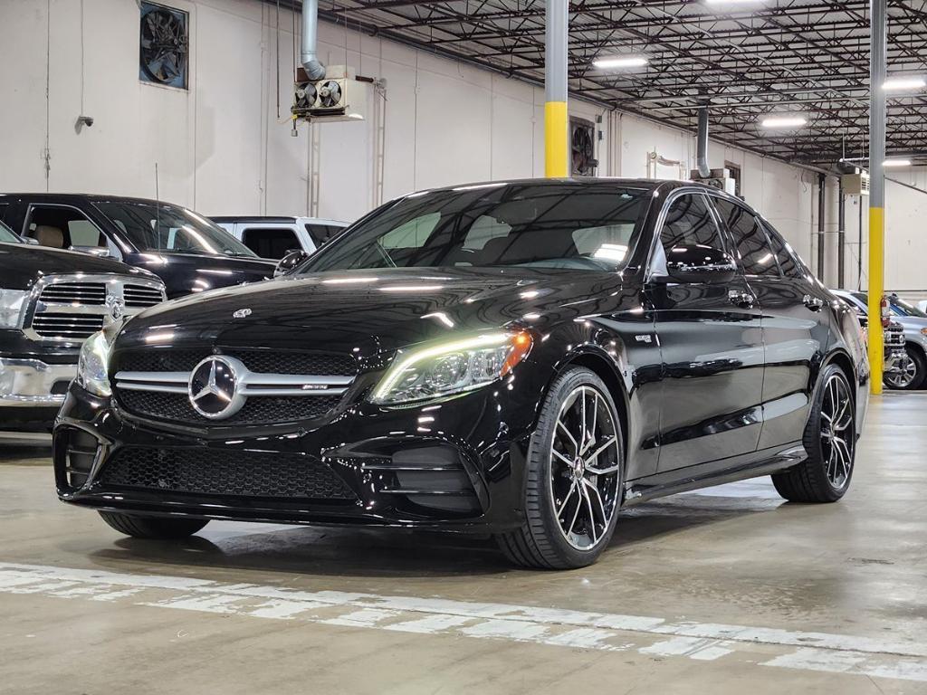 used 2020 Mercedes-Benz AMG C 43 car, priced at $39,275