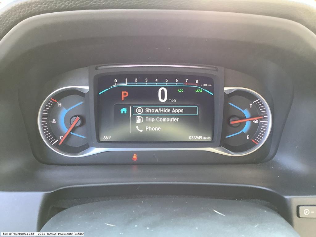 used 2021 Honda Passport car, priced at $24,932