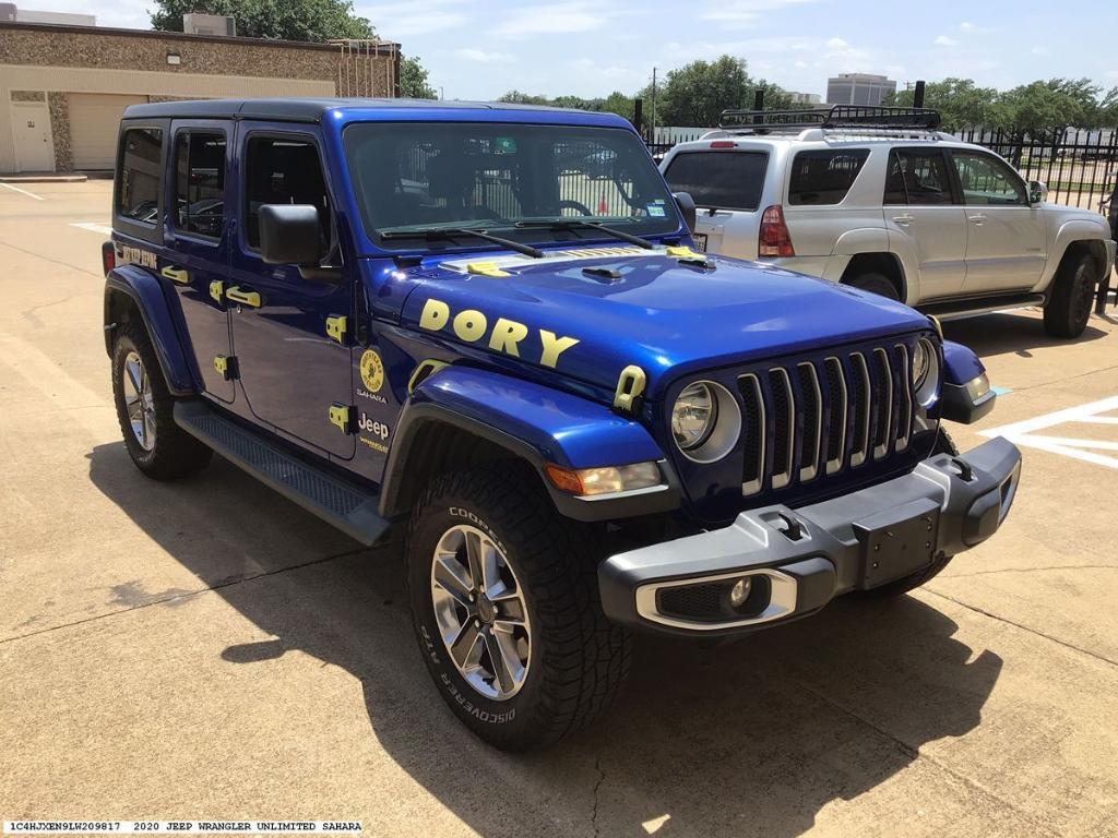 used 2020 Jeep Wrangler Unlimited car, priced at $32,674
