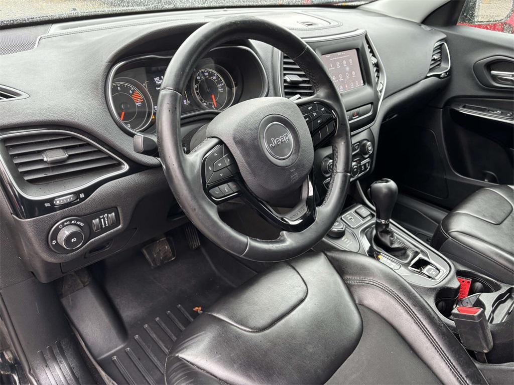 used 2019 Jeep Cherokee car, priced at $15,500