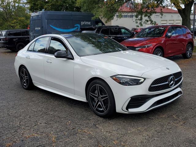 used 2024 Mercedes-Benz C-Class car, priced at $56,000