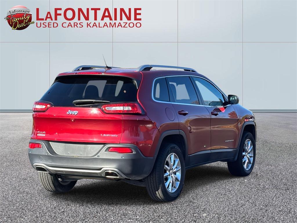 used 2015 Jeep Cherokee car, priced at $12,479