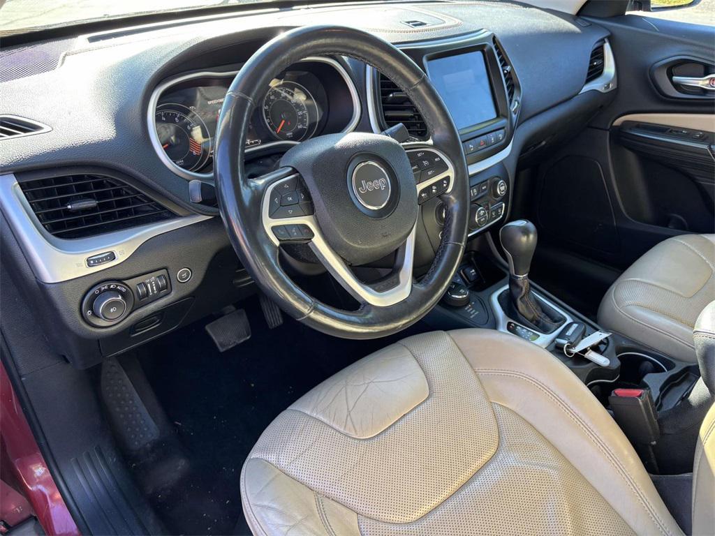 used 2015 Jeep Cherokee car, priced at $12,479