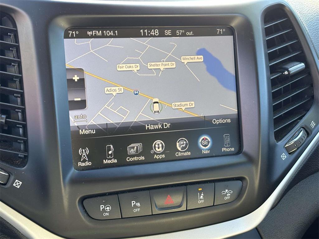 used 2015 Jeep Cherokee car, priced at $12,479