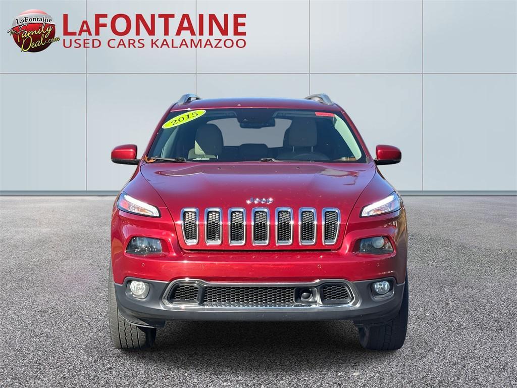 used 2015 Jeep Cherokee car, priced at $12,479