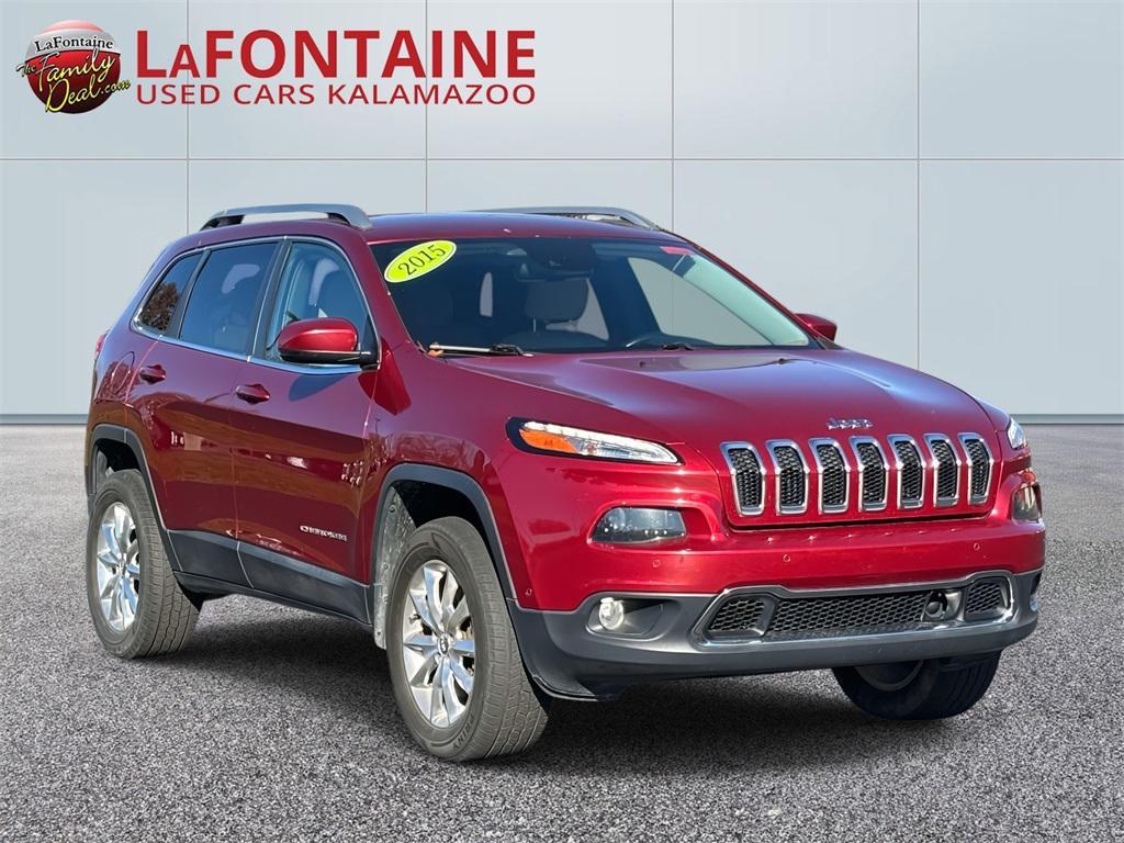 used 2015 Jeep Cherokee car, priced at $12,479