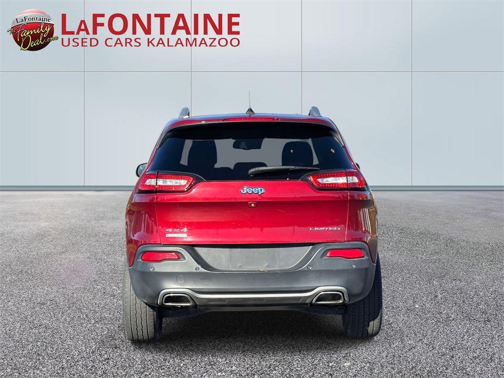 used 2015 Jeep Cherokee car, priced at $12,479