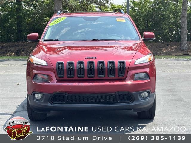 used 2016 Jeep Cherokee car, priced at $13,225