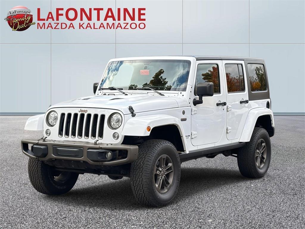 used 2017 Jeep Wrangler Unlimited car, priced at $19,500