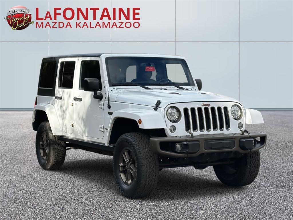 used 2017 Jeep Wrangler Unlimited car, priced at $19,500