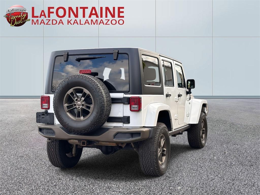 used 2017 Jeep Wrangler Unlimited car, priced at $19,500
