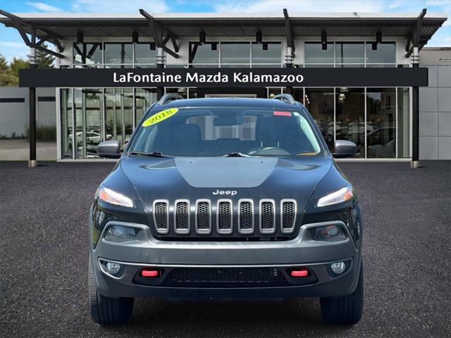 used 2018 Jeep Cherokee car, priced at $14,096