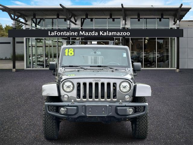 used 2018 Jeep Wrangler JK Unlimited car, priced at $19,500