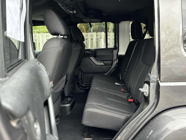used 2018 Jeep Wrangler JK Unlimited car, priced at $19,500