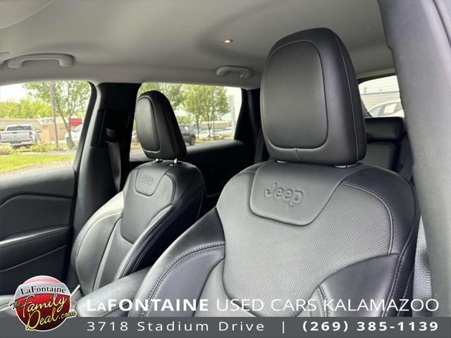 used 2022 Jeep Cherokee car, priced at $24,496