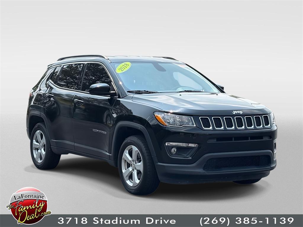 used 2018 Jeep Compass car, priced at $12,688