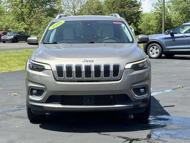 used 2020 Jeep Cherokee car, priced at $18,716