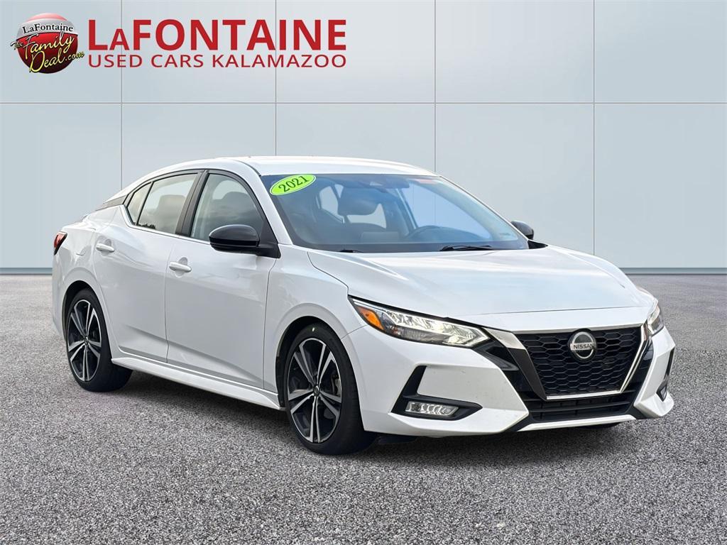 used 2021 Nissan Sentra car, priced at $13,448