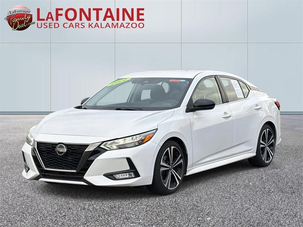 used 2021 Nissan Sentra car, priced at $13,448