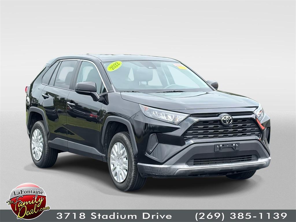 used 2022 Toyota RAV4 car, priced at $22,995