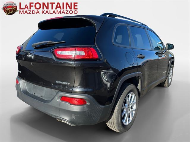 used 2016 Jeep Cherokee car, priced at $12,487