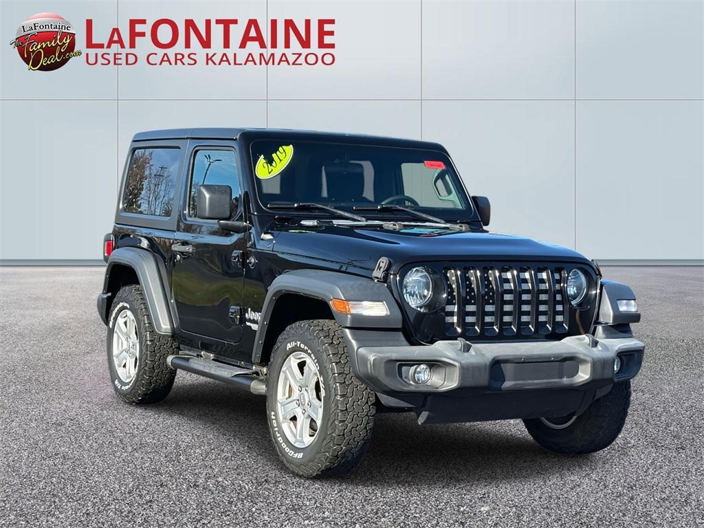 used 2019 Jeep Wrangler car, priced at $18,495