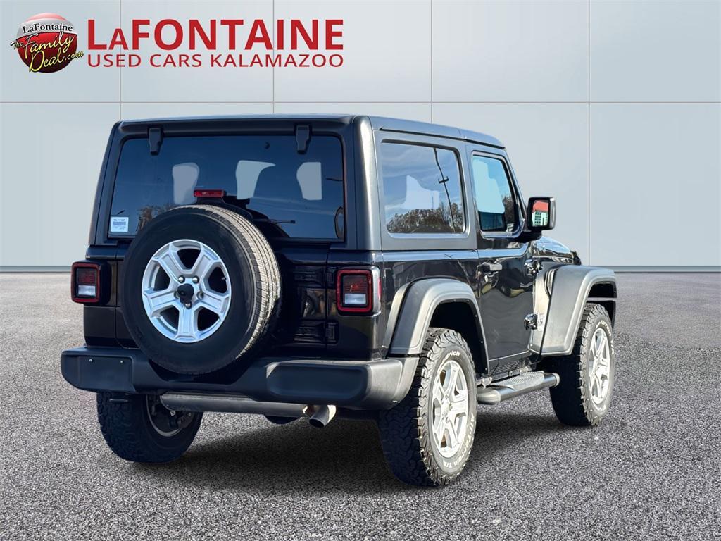 used 2019 Jeep Wrangler car, priced at $18,495