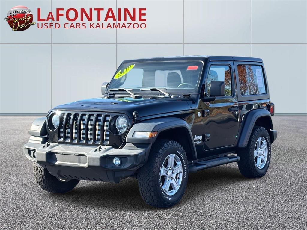 used 2019 Jeep Wrangler car, priced at $18,495
