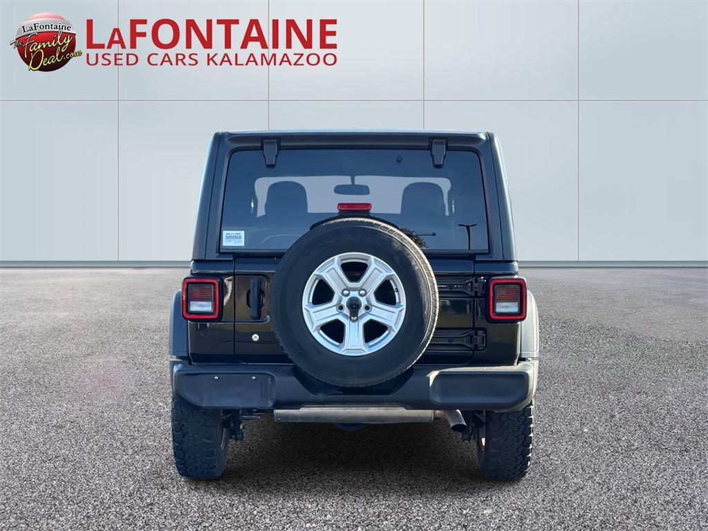 used 2019 Jeep Wrangler car, priced at $18,495