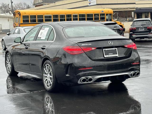 used 2024 Mercedes-Benz AMG C 43 car, priced at $65,279