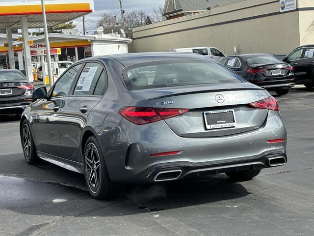 used 2024 Mercedes-Benz C-Class car, priced at $58,500