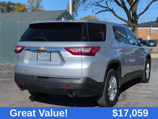 used 2019 Chevrolet Traverse car, priced at $17,059