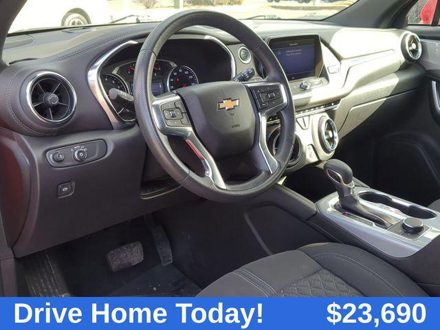 used 2022 Chevrolet Blazer car, priced at $23,490