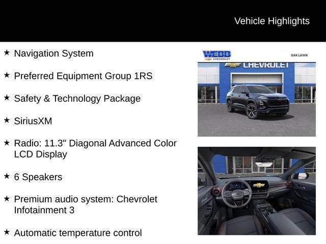 new 2026 Chevrolet Equinox car, priced at $35,281