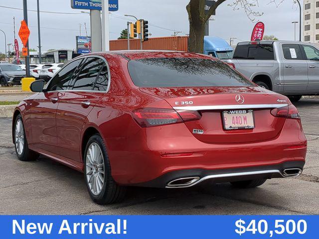 used 2022 Mercedes-Benz E-Class car, priced at $40,500