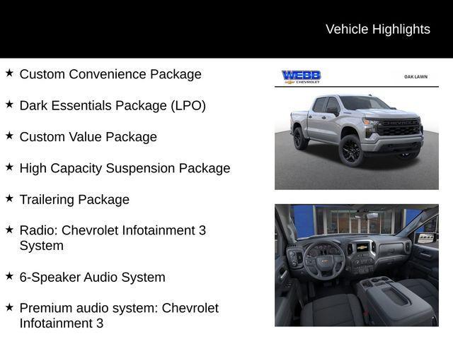 new 2025 Chevrolet Silverado 1500 car, priced at $46,508