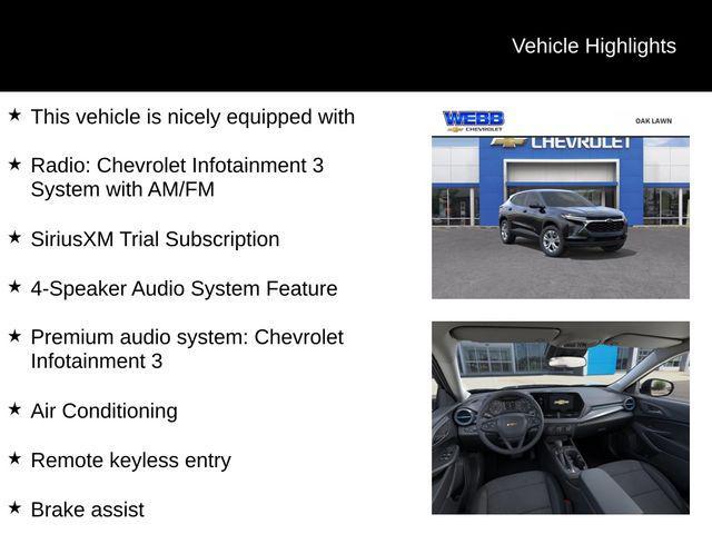 new 2026 Chevrolet Trax car, priced at $23,024