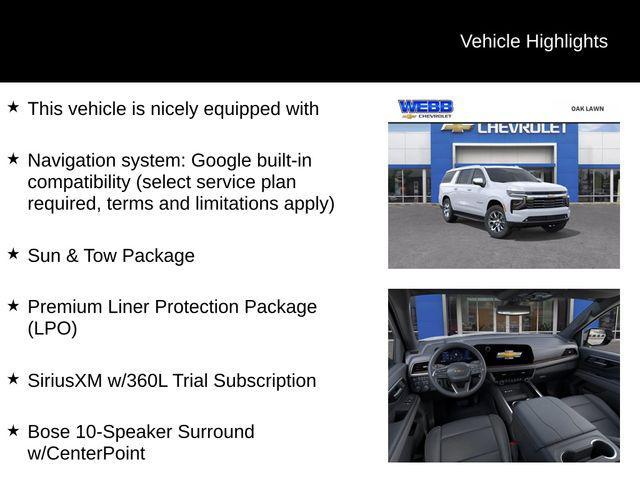 new 2026 Chevrolet Suburban car, priced at $84,681