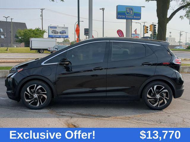 used 2022 Chevrolet Bolt EV car, priced at $13,770